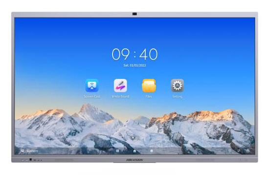 Picture of C- Hik DS-D5C86RB/B 86" Interactive screen inc cam